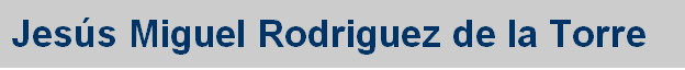 Jess Miguel Rodriguez de la Torre